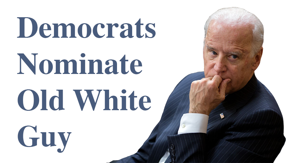 Video Thumbnail: Democrats Nominate Old White Guy | Drawk Kwast