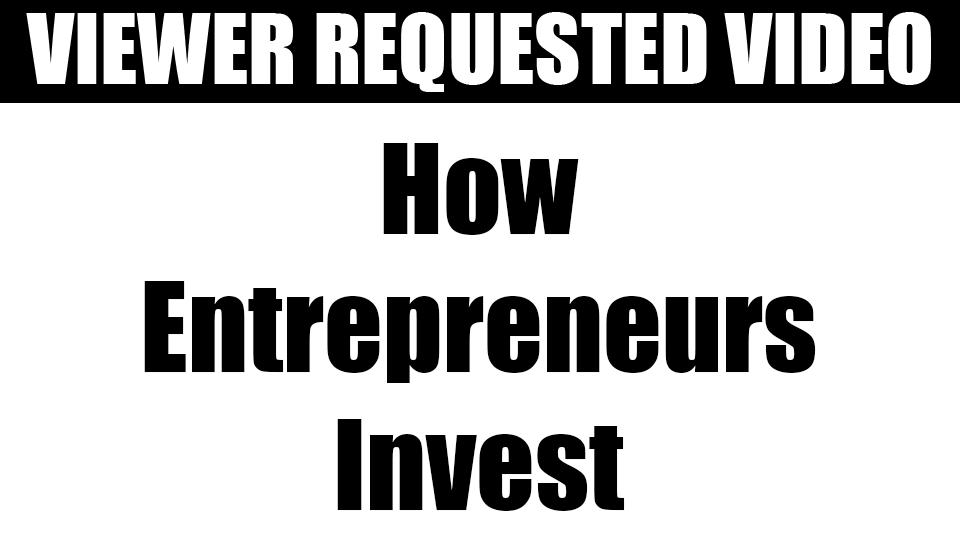 Video Thumbnail: How Entrepreneurs Invest | Drawk Kwast